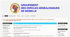 Desktop Screenshot of moselle-genealogie.net