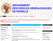 Tablet Screenshot of moselle-genealogie.net